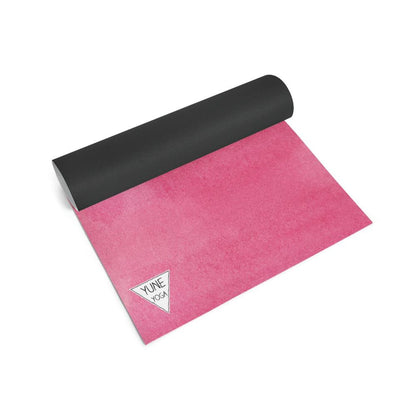 Yoga Mat | 6mm Thick | Pink | Non-Slip | Eco Friendly | Yune Yoga | Apollo-1
