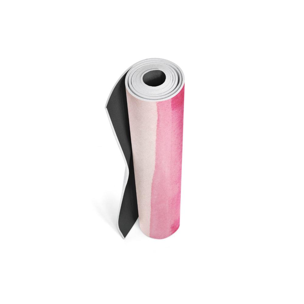 Yoga Mat | 6mm Thick | Pink | Non-Slip | Eco Friendly | Yune Yoga | Apollo-2