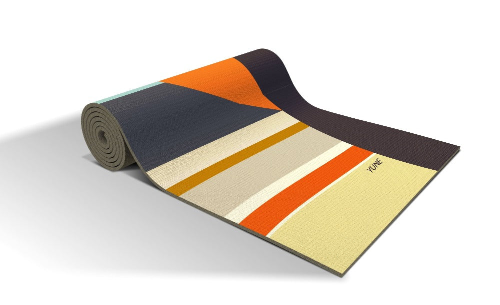 Yoga Mat | 6mm Thick | Multicolor | Non-Slip | Eco Friendly | Yune Yoga | Othello-1