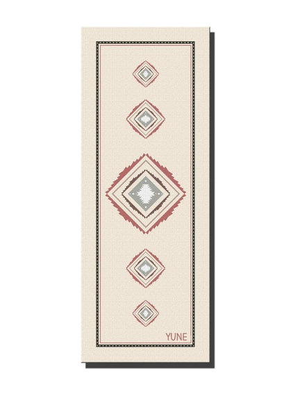 Yoga Mat | 6mm Thick | Beige| Non-Slip | Eco Friendly | Yune Yoga | Simone-0