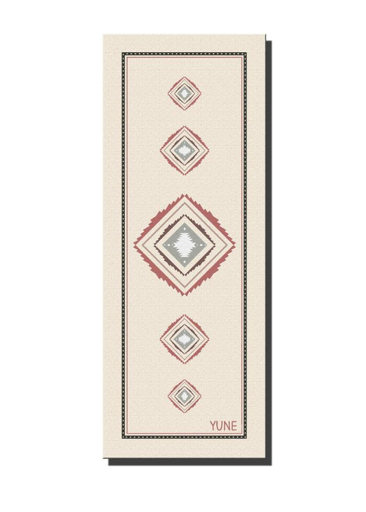 Yoga Mat | 6mm Thick | Beige| Non-Slip | Eco Friendly | Yune Yoga | Simone-0